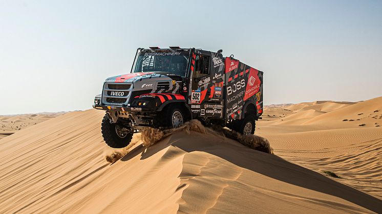 Goodyear stöttar De Rooy-teamet som vinner Dakar med TPMS-teknik