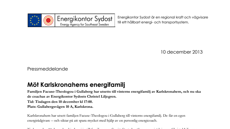 Möt Karlskronahems energifamilj