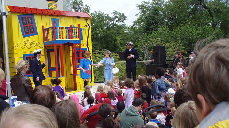 Pippi Långstrump drar fullt hus i Washington DC.