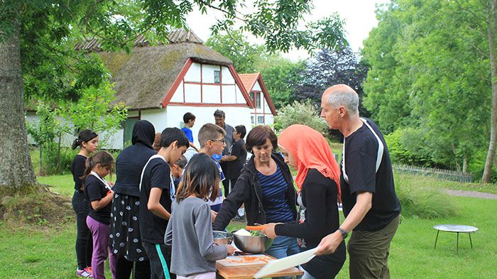 Barn från Malmö på natur- och kulturspaning