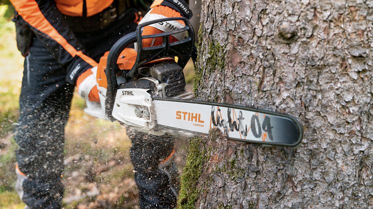 Nye lettere sværd og kæde fra STIHL