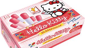 Hello Kitty nu som glass hos Diplom-Is!