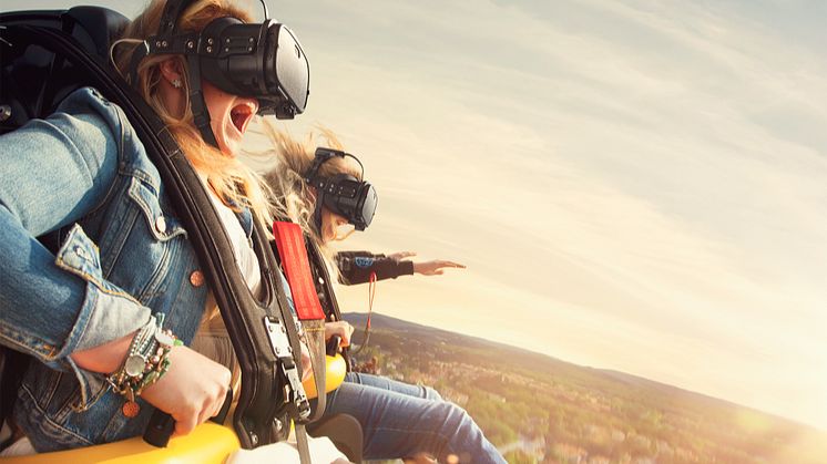 En av världens högsta och snabbaste VR-upplevelse på tillfälligt besök på Liseberg i sommar – AtmosFear VR