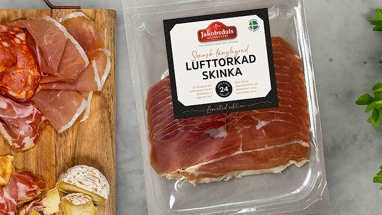 Limited Edition Svensk långlagrad lufttorkad skinka