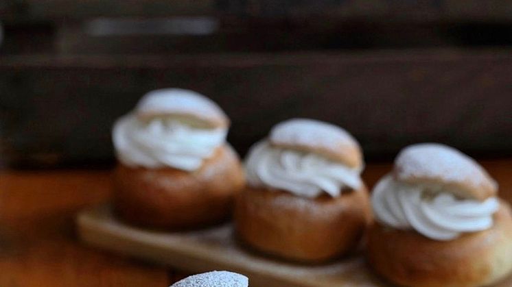 ”Stans bästa semla” finns i Mjölby och är vegansk! Foto: Open New Doors