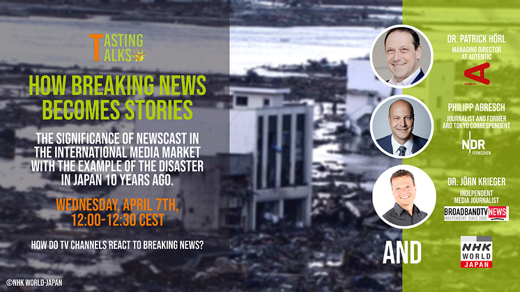 Tasting Talks #11: How breaking news become stories