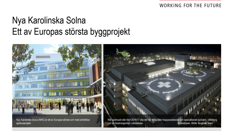 Kundcase: Nya Karolinska Solna