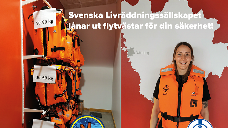 Emma Jansson depåansvarig Svenska Livräddningssällskapets regionförbund Halland