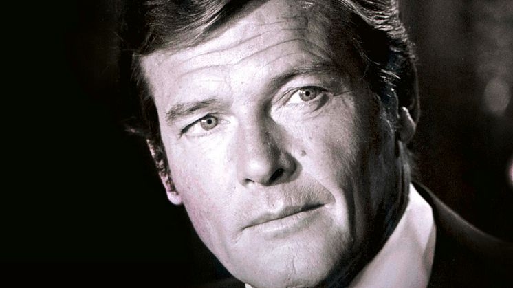 Sir Roger Moore. Courtesy of Eon Productions and Metro Goldwyn Mayer Studios. THE SPY WHO LOVED ME © 1977 Danjaq, LLC and Metro-Goldwyn-Mayer Studios Inc. and related James Bond Trademarks, TM Danjaq. All Rights Reserved.