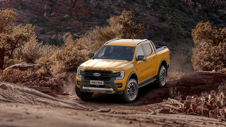 Ford Ranger -mallistoon lisää off-road-suorituskykyä; esittelyssä uudet Ranger Wildtrak X ja Ranger Tremor