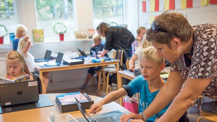 Pressinbjudan: Grundskolan satsar på digitalisering