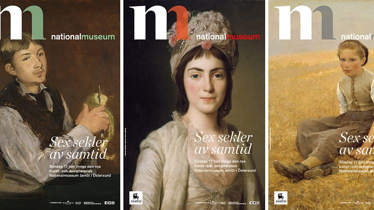 Nationalmuseum Jamtli öppnar den 17 juni med utställningen Sex sekler av samtid.