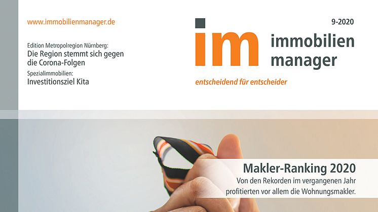 immobilienmanager Makler-Ranking 2020: Rekordjahr – aber nicht für alle