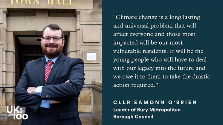 ​Bury signs up to global climate change movement