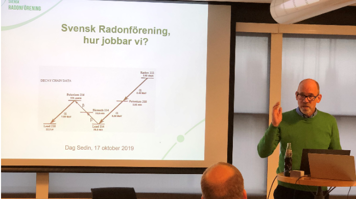 Presentation av Dag Sedin, SRF:s ordförande