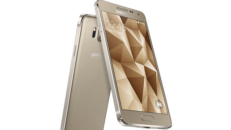 Samsung redefinerer sin mobildesign – lanserer Galaxy ALPHA