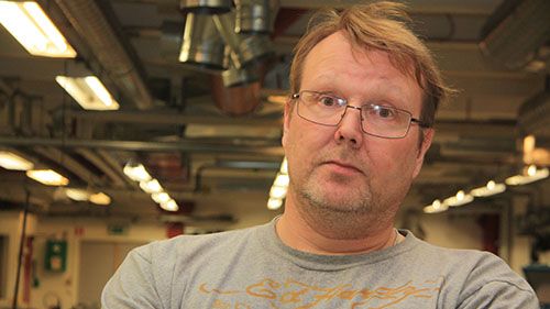 Kimmo Väntsi är på väg till en offshore-kurs i Norge och hoppas få arbete på oljeplattform. 