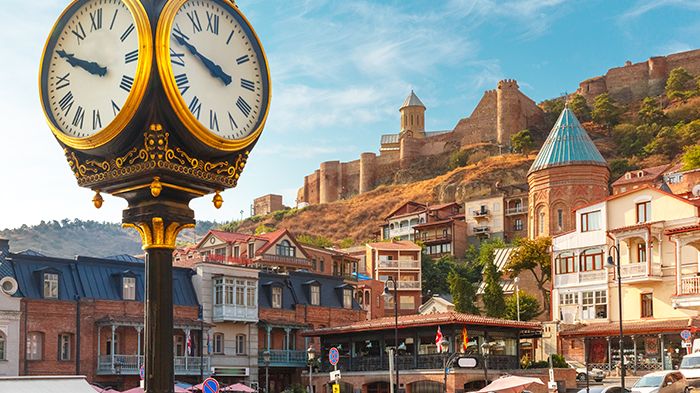 Georgiens huvudstad Tbilisi utsågs till världens 3:e bästa resmål 2018 av tidskriften National Geographic. Foto:Shutterstock.com