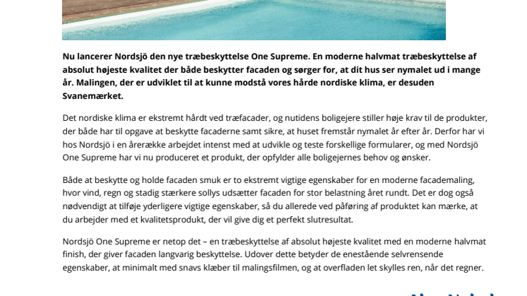 Nordsjö One Supreme – ny træbeskyttelse i absolut højeste kvalitet - DK.pdf