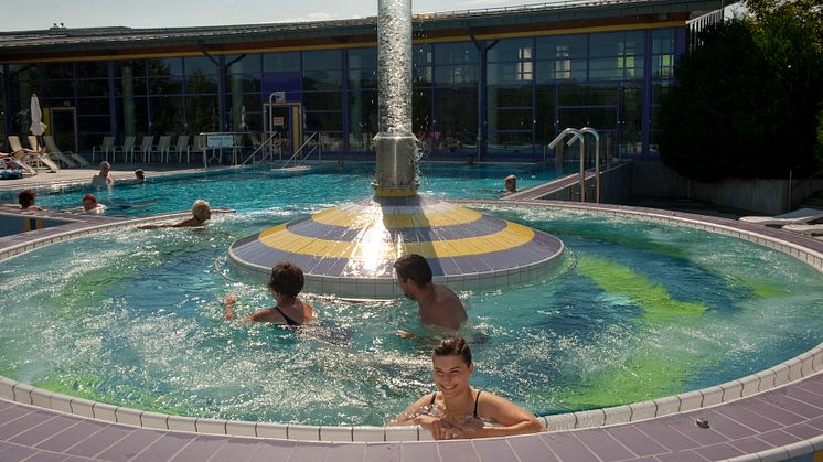 Außenbecken Silber-Therme (Kur- und Gesundheitszentrum Warmbad Wolkenstein GmbH)