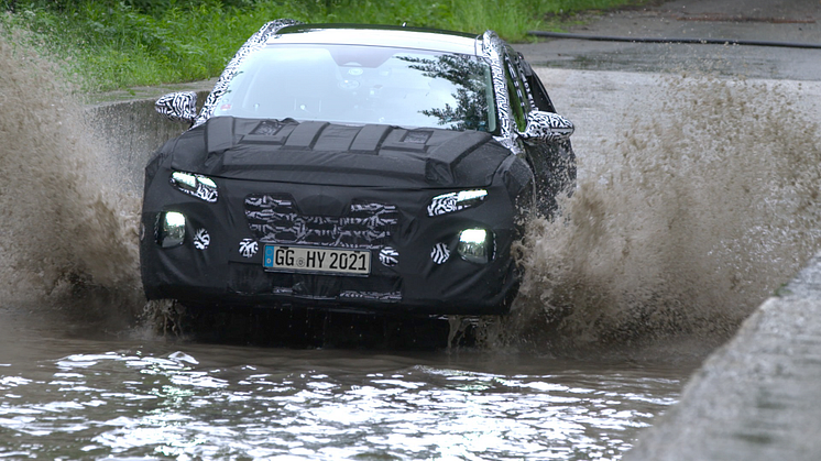 ​Omfattende testing av en ekte SUV - Helt nye Tucson bekrefter holdbarhet og kvalitet