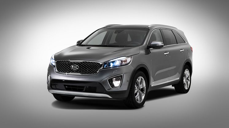 Kia visar de första bilderna på nya Sorento