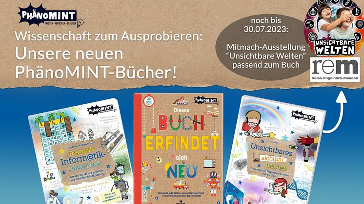 PhänoMINT-Bücher: Wissenschaft zum Ausprobieren