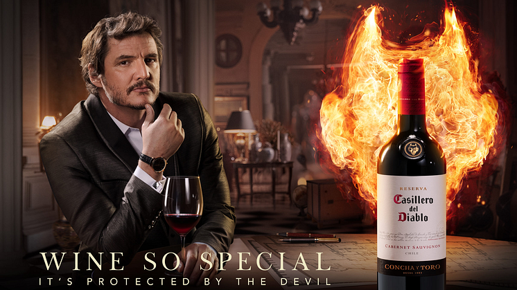 Casillero del Diablo lanserar ny kampanj med Pedro Pascal i spetsen