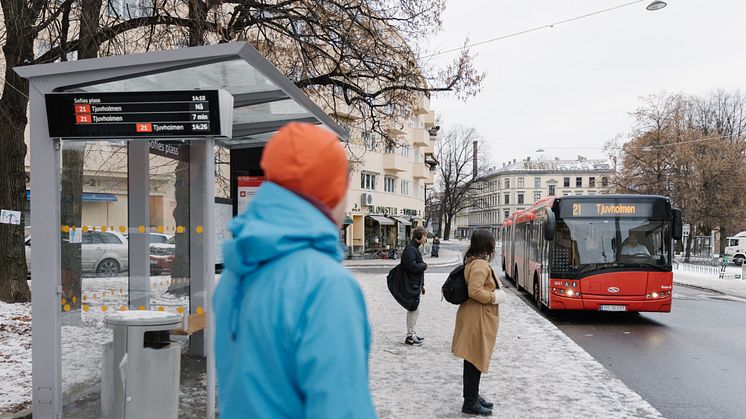 Busstrafikken gradvis i gang igjen