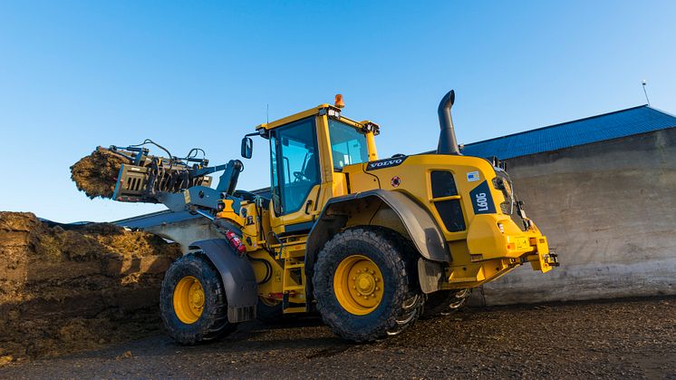 Volvo L60G Lantbruk på Borgeby Fältdagar