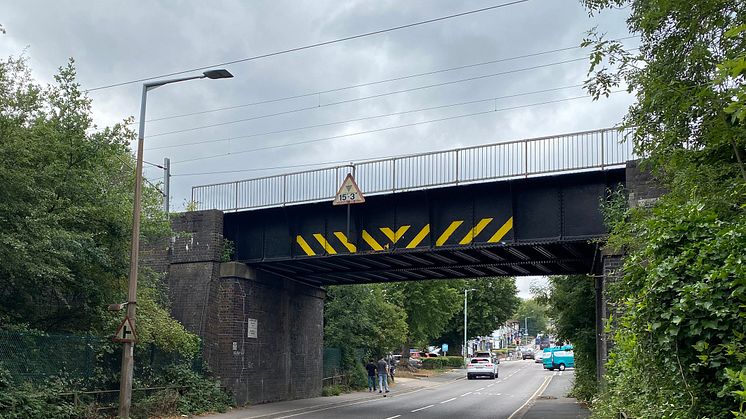 Network Rail will undertake major repairs to Cuffley railway bridge this autumn and winter