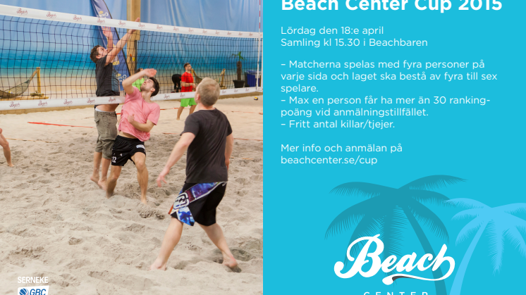 Beach Center Cup 2015 – Lördag den 18:e april