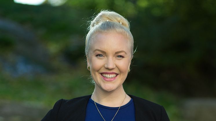 Alexandra Davidsson, alumn på Programmet för Internationell Politik och Ekonomi (IPPE).