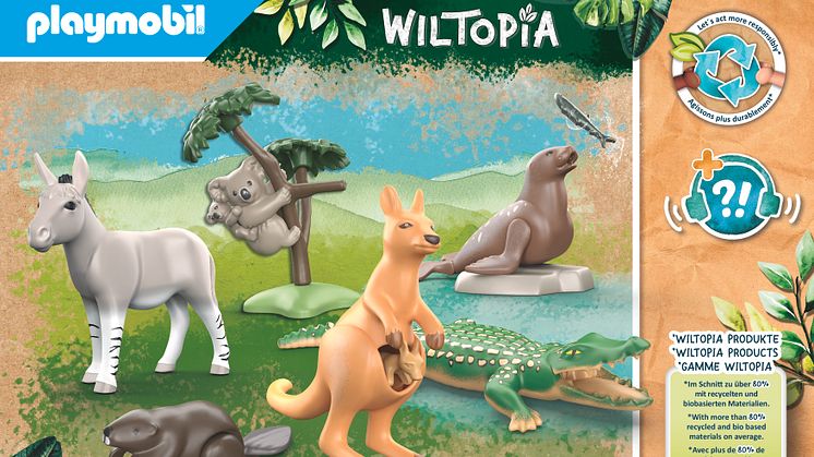 It’s a Wild World! Sechs neue Tier-Spielsets von Wiltopia