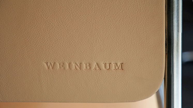 Weinbaums - Bürostuhl - Gravur 