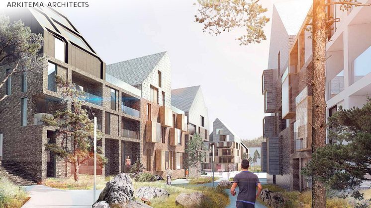 Arkitema går videre i parallelopdrag om en helt ny bydel i Hovås, Gøteborg
