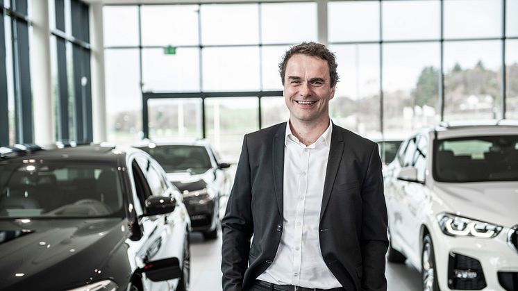 CEO Stig Sæveland i Hedin Automotive gleder seg over oppkjøpet