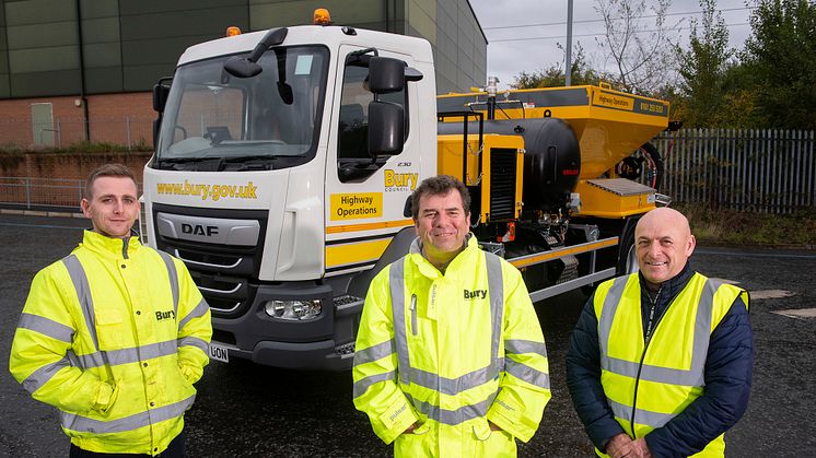 The new spray injection patcher all set for tackling Bury's potholes