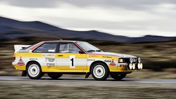 40 år med Audis femcylindriga motorer
