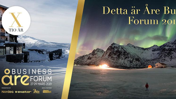 Detta är Åre Business Forum 2019!