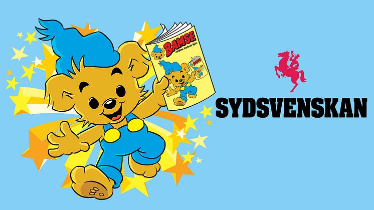 Sydsvenskan och Bamse firar jubileum ihop 