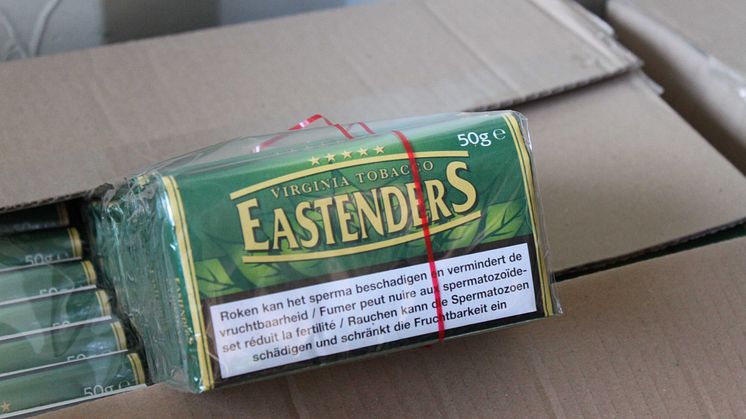 Op Incuse Eastenders tobacco seized by HMRC