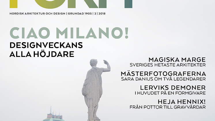 Nya numret av Form: Milano-special