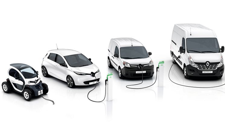 Renaults elektriske varebilrange