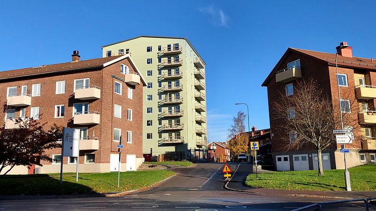 Välkommen till Familjebostäders nya hus på Penninggatan i Högsbo