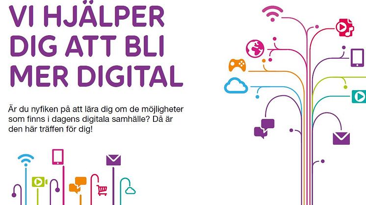 Pressinbjudan: Första digitalworkshopen för kommunens pensionärer 4 juni