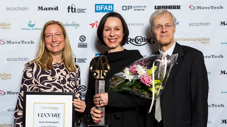 Årets förebyggare - Återvinningsgalan 2018: Ivana Kildsgaard