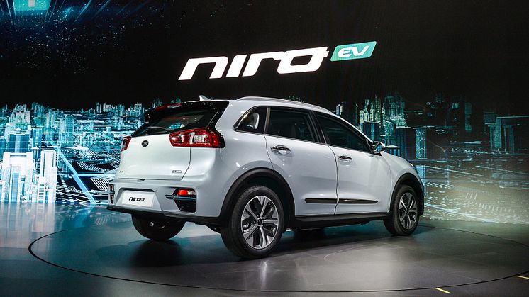 Niro EV indtager en unik position på markedet som komplet eldrevet CUV med intelligent indretning, stor praktisk anvendelighed og en lang rækkevidde