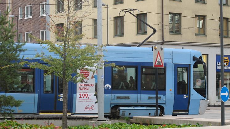 Oslotrikken stanser kjøring med trikketypen SL 95 