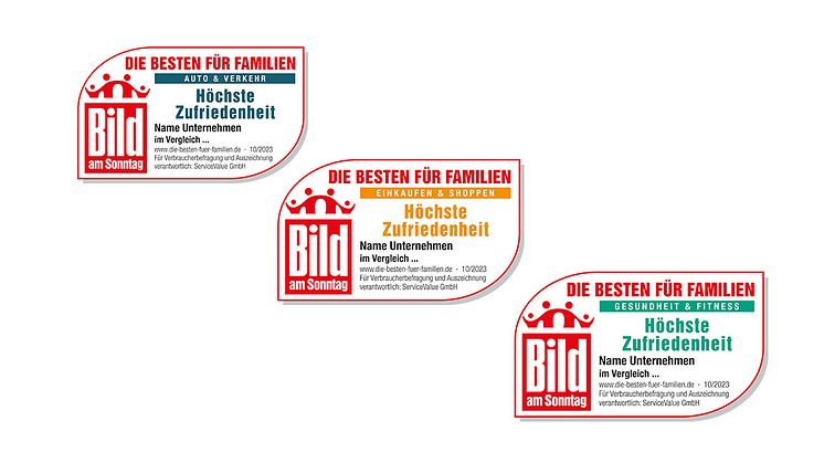 Zufriedene Kunden bei den „Besten für Familien“